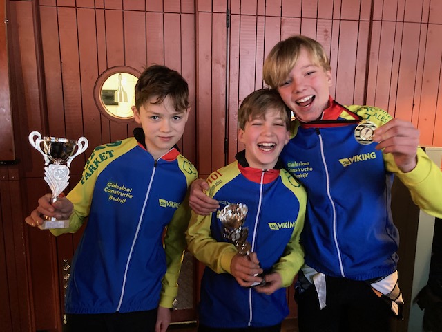 Stg. Viking jeugd succesvol bij NK afstanden, NK marathon en Portengen competitie Amsterdam!